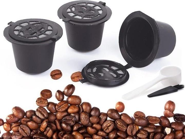 Immagine prodotto JTI Capsule di caffè riutilizzabili per macchina Nespresso (1 x Porta.)