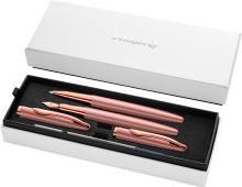 Produktbild Pelikan Tintenroller Füllhalter & Roller Jazz® Noble Elegance im Set, Rose (Rose, 1 x)