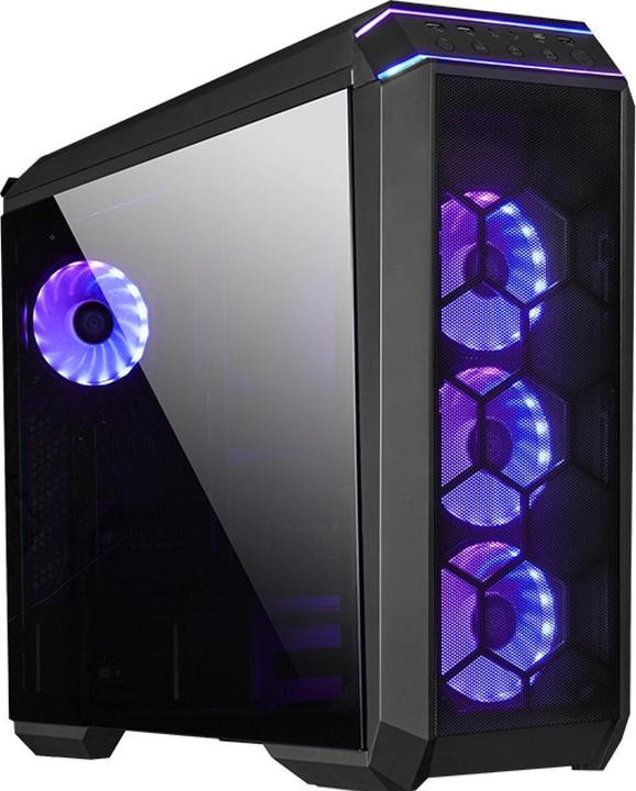 Produktbild Chieftec Geh STALLION III Tempered Glass - Tower - schwarz (mATX, ATX, Mini-ITX)