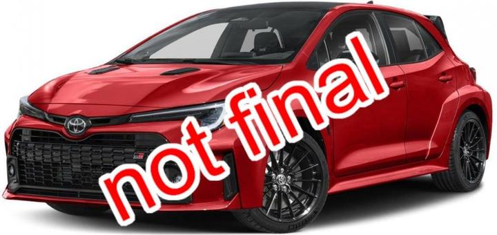 Produktbild Solido 1:43 Toyota Corolla GR 2023 rot