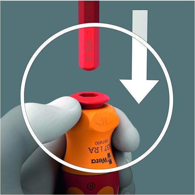 Produktbild Wera Kraftform Kompakt VDE 17 RA 1 (Pozidriv-Kreuzschlitz (PZ), Phillipps-Kreuzschlitz (PH), Schlitz, Pin-torx)