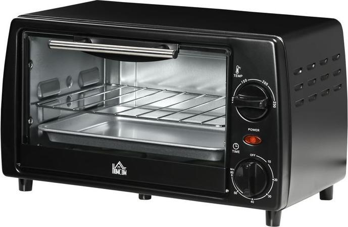 Image du produit Swisshandel24 Mini-four Four grille-pain, 1 plaque de cuisson, 1 grille de cuisson, capacité 10 L, fonction
