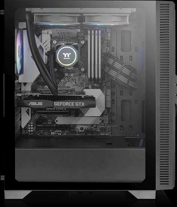 Actual product image Thermaltake Versa T35 TG RGB (ATX, mATX, Mini-ITX)