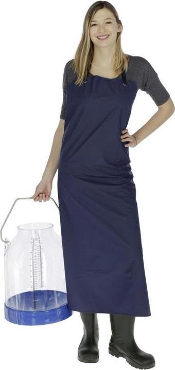 Image du produit Kerbl 15286 Tablier de traite et de toilette PU, 80 x 120 cm, bleu