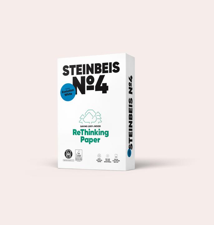 Actual product image Steinbeis EvolutionWhite (80 g/m², 500 x, A4)