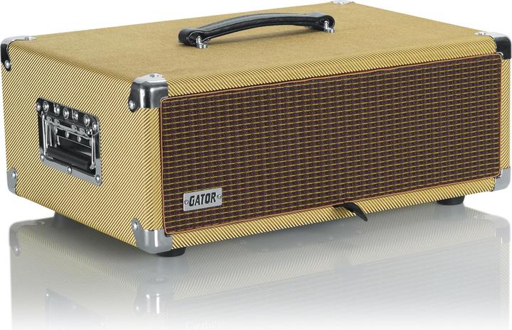 Produktbild Gator Cases GR-RETRORACK-3TW Retro Rack Vintage Amp Vibe Rack Case 3U Tweed (Verstärker)