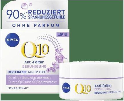Actual product image NIVEA Anti-Wrinkle Face Cream Q10 Soothing Spf 15 50 Ml (50 ml, Day cream, SPF 15)