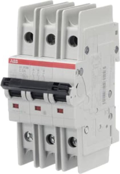 Immagine prodotto ABB SU203M-K4 Interruttore automatico K-Char., 10kA, 4A, 3P UL489