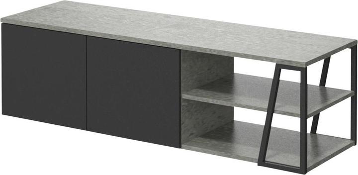 Gris béton, Noir