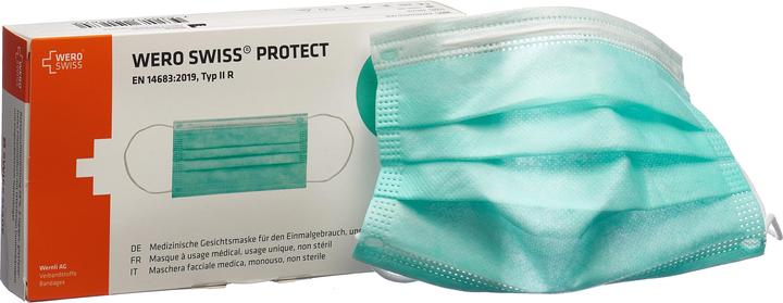 Actual product image Wero Swiss Hygiene mask (Type IIR, 20 x)