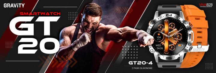 Actual product image Gravity GT20-4 Smartwatch