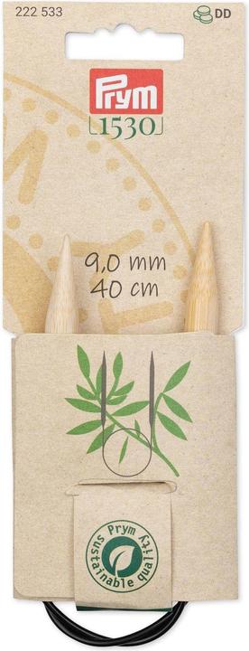 Actual product image Prym Circular knitting needle BAMBOO 9.00 mm, 40 cm