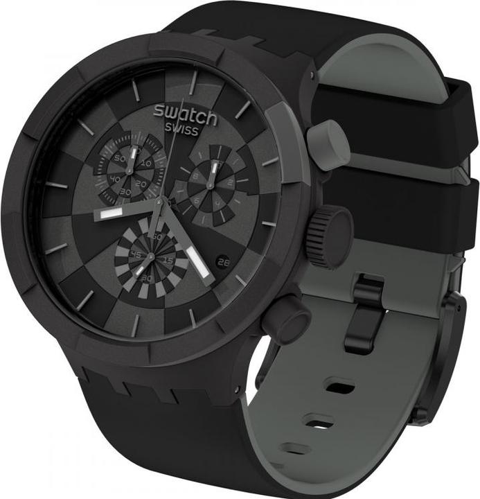 Produktbild Swatch Checkpoint Black (Analoguhr, Swiss Made, 47 mm)
