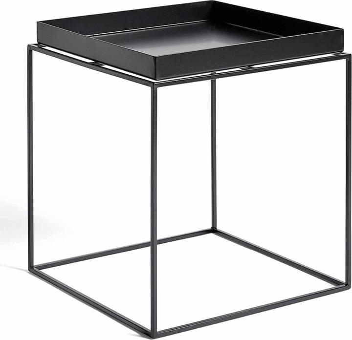 schwarz pulverbeschichtet