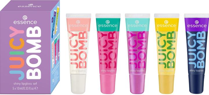 Produktbild essence Juicy Bomb Set (106 Mellow Mango, 101 Lovely Litchi, 102 Witty Watermelon, 105 Bouncy Bubblegum)