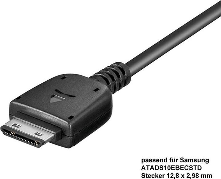 Immagine prodotto XCell Caricabatterie adatto a Samsung SGH-F480, Samsung SGH-F490, Samsung SGH-i900 OMNIA (1 pz., Specifico del dispositivo, Caricabatterie senza batteria)
