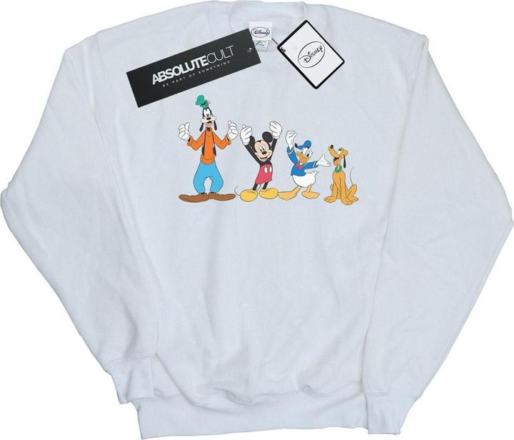 Disney Mickey Mouse Friends Sweatshirt Mädchen (140, 146)