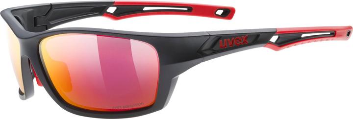Black matt-red