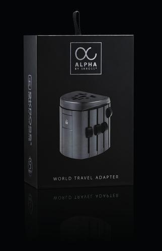 Image du produit Skross Adaptateur de voyage Alpha World, étui rigide inclus