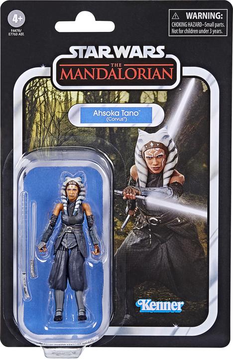 Actual product image Hasbro The Vintage Collection Ahsoka Tano (Corvus), 9,5 cm grosse Action-Figur zu Star Wars: The M