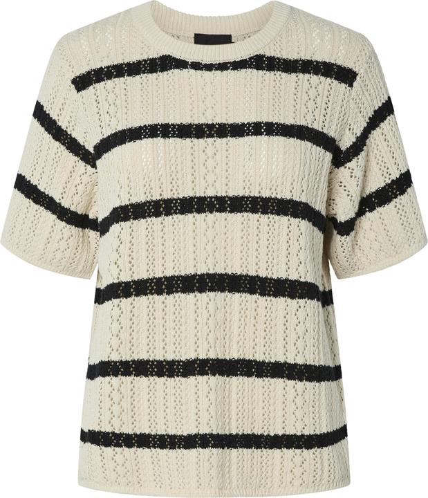 Produktbild Pieces Pcnuka Ss O-Neck Knit Noos Bc (L)