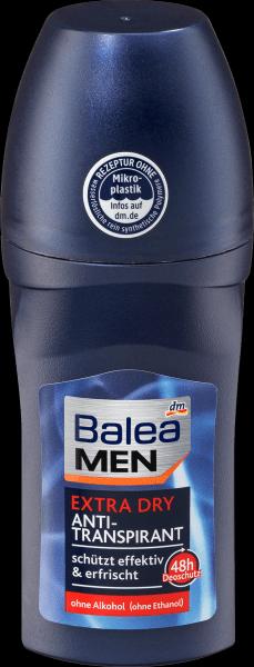 Produktbild dm Balea MEN Deo Roll On Antitranspirant extra dry (Roll-on)