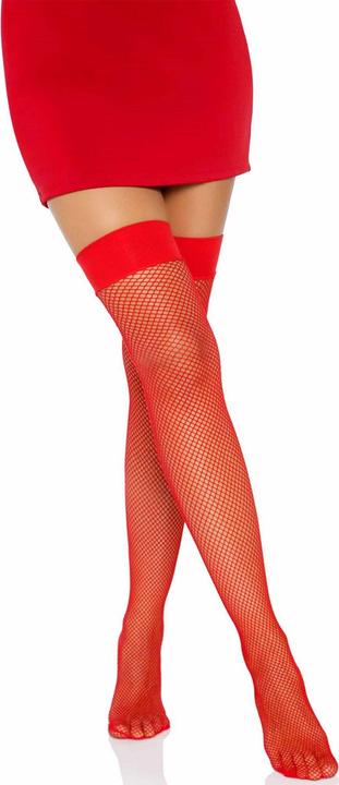 Actual product image Leg Avenue Nylon Fishnet Thigh Highs (One size)