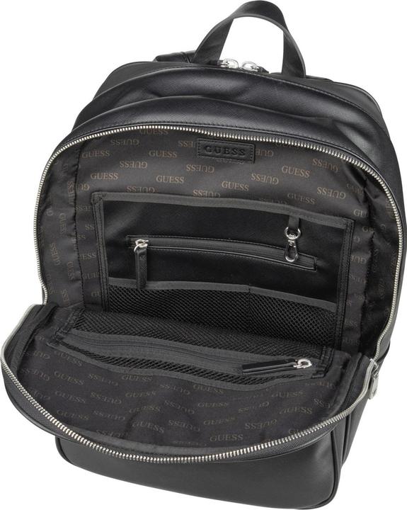 Actual product image Guess Certosa Saffiano Squared Backpack / Daypack