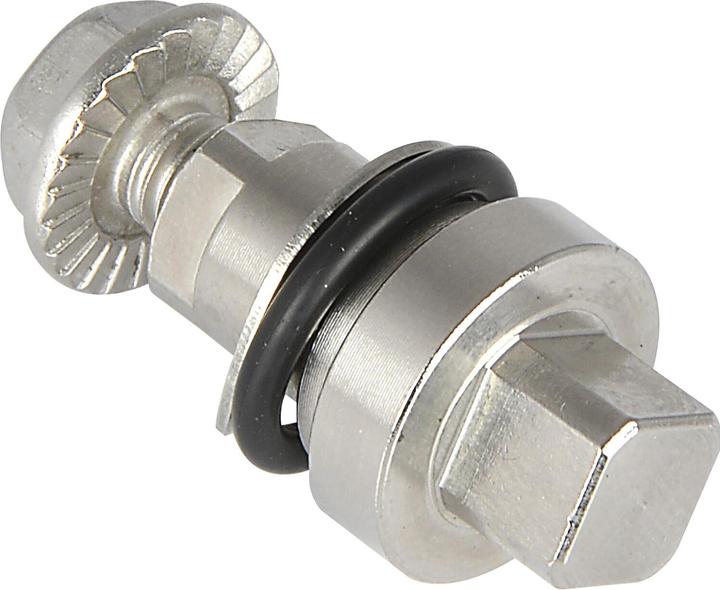 Produktbild Einsatz für Blechmontagezylinder Vierkant 8mm, Länge 25mm, Edelstahl