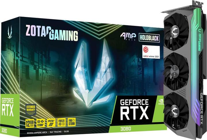 Produktbild Zotac RTX3080 AMP HOLO GDDR6X HDMI 3xDP (12 GB)