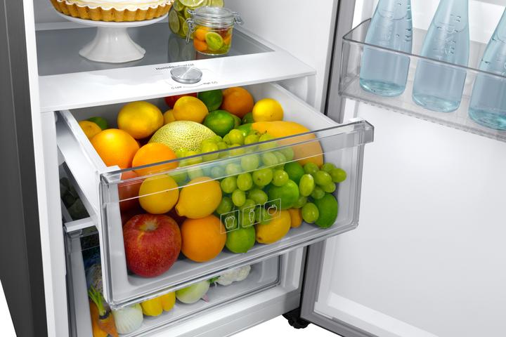Actual product image Samsung RR39C7BJ5S9 Twin AI Series Single Door Refrigerator (397 l)