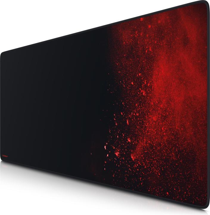 Produktbild Titanwolf Gaming Mauspad XXL, glattes Stoffgewebe, Speed Mausmatte 900 x 400mm grosse Fläche, Blood (XXL)