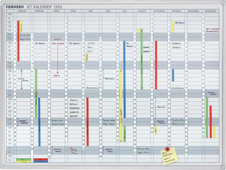 Franken Annual Planner (1200 x 900 mm)