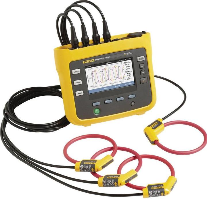 Actual product image Fluke 1738/EUS Power Logger, power analyzer (CAT IV 600V, CAT III 1000V)