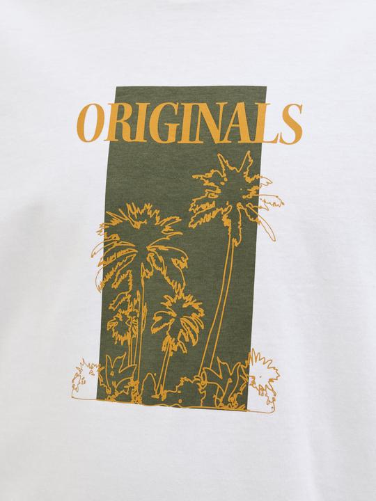 Actual product image Jack & Jones Gedruckt Rundhalsausschnitt T-shirt T-shirt (XL)