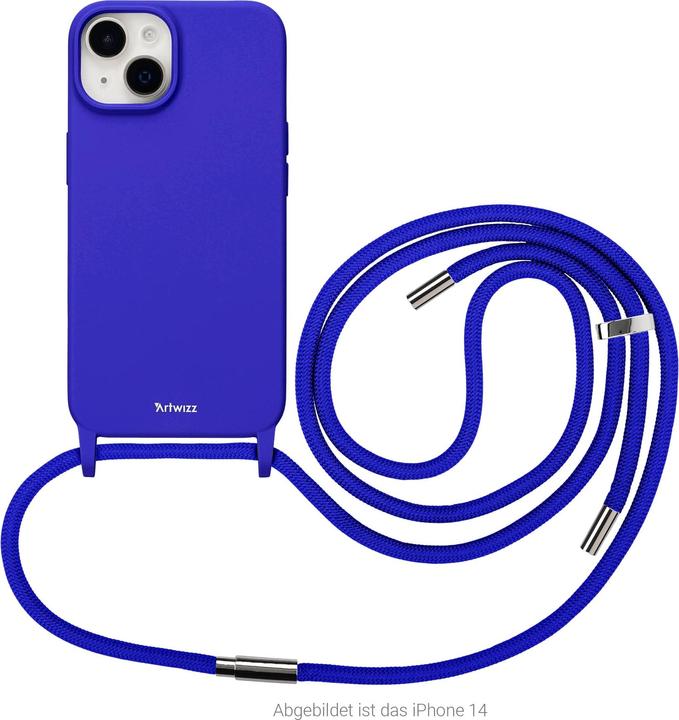 Actual product image Artwizz HangOn Case Silicone + Charge (Apple iPhone 15)
