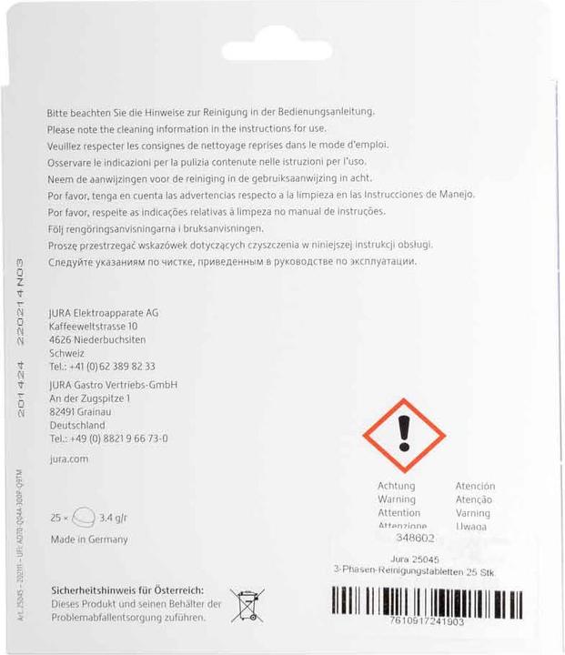 Produktbild Jura Reinigungstabletten