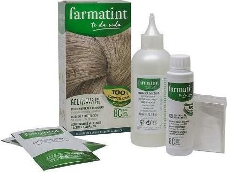 Image du produit Farmatint Classic 8c blond clair cendré 135ml (Blond clair cendré)