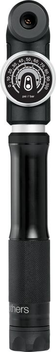 Crankbrothers Sterling SG hand pump incl. yard holder analog pressure gauge