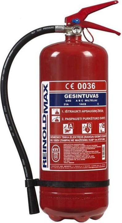 Immagine prodotto Reinold Max Estintore a polvere da 6 kg (A, B, C)