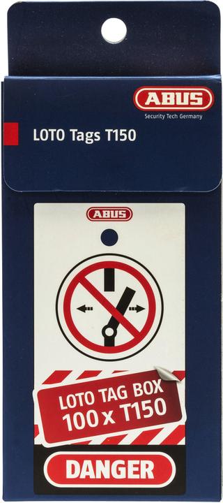 Produktbild Abus LOTO Warnanhänger T100