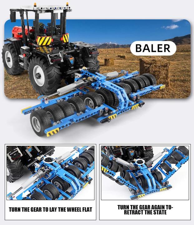 Actual product image Mould King Tractor