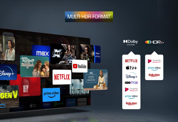 Produktbild TCL 43P755 (43", LED, 4K, 2024)