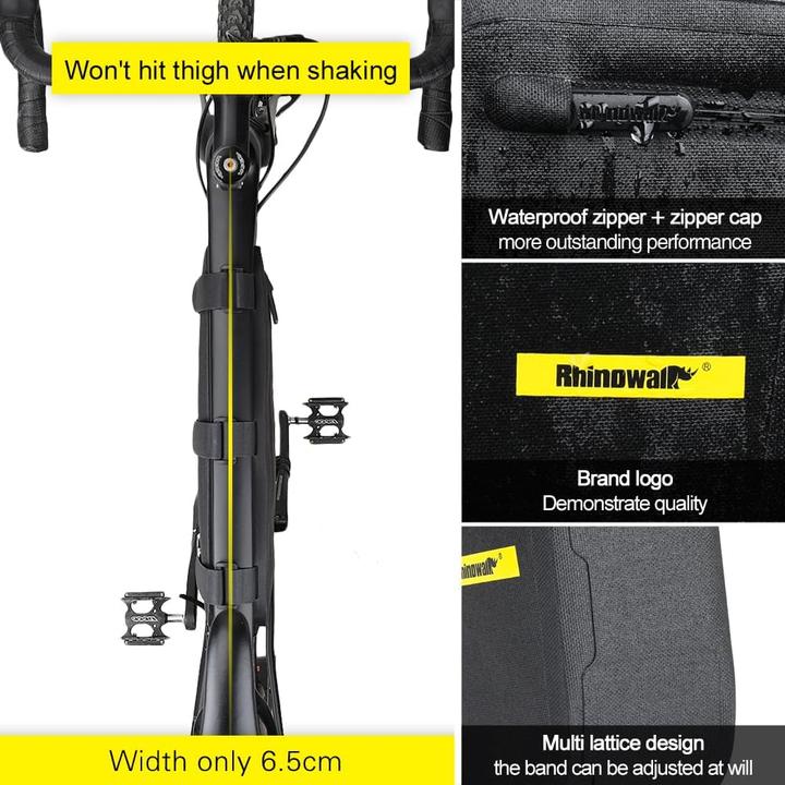 Actual product image Rhinowalk Velo-Rahmentasche (4 l, Frame bag)