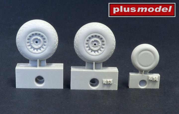 Image du produit Plus Model B-26 Marauder roues early diamond tread