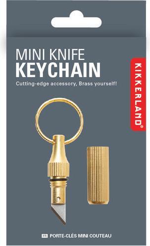 Immagine prodotto Kikkerland Mini portachiavi a forma di coltello