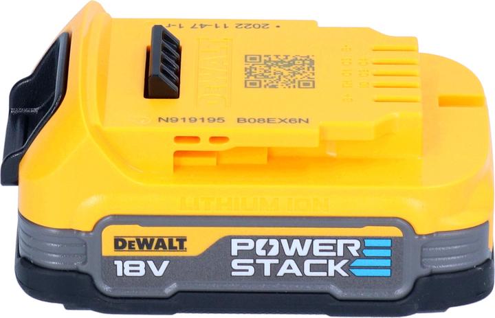 Actual product image DeWalt DCF 891 NT Cordless impact wrench 18 V 1084 Nm 1/2" brushless + 1x Powerstack battery 1.7 Ah + (Rechargeable battery operated)