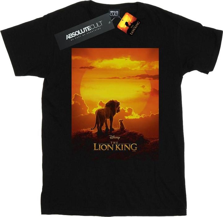 Disney The Lion King Movie Sunset Poster TShirt (XXL)