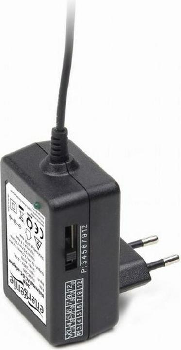 Productafbeelding Gembird EnerGenie EG-MC-009 Indoor 24W Zwarte Voeding & Spanningsomvormer