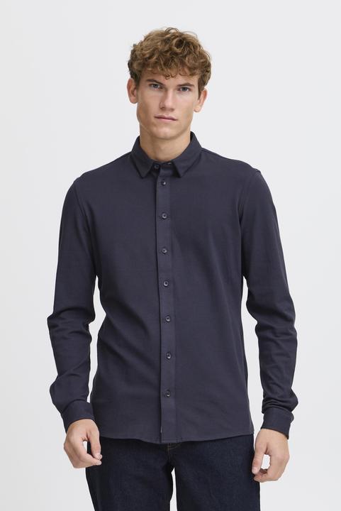 Casual Friday CFARTHUR LS BU jersey piquet shirt 20505281